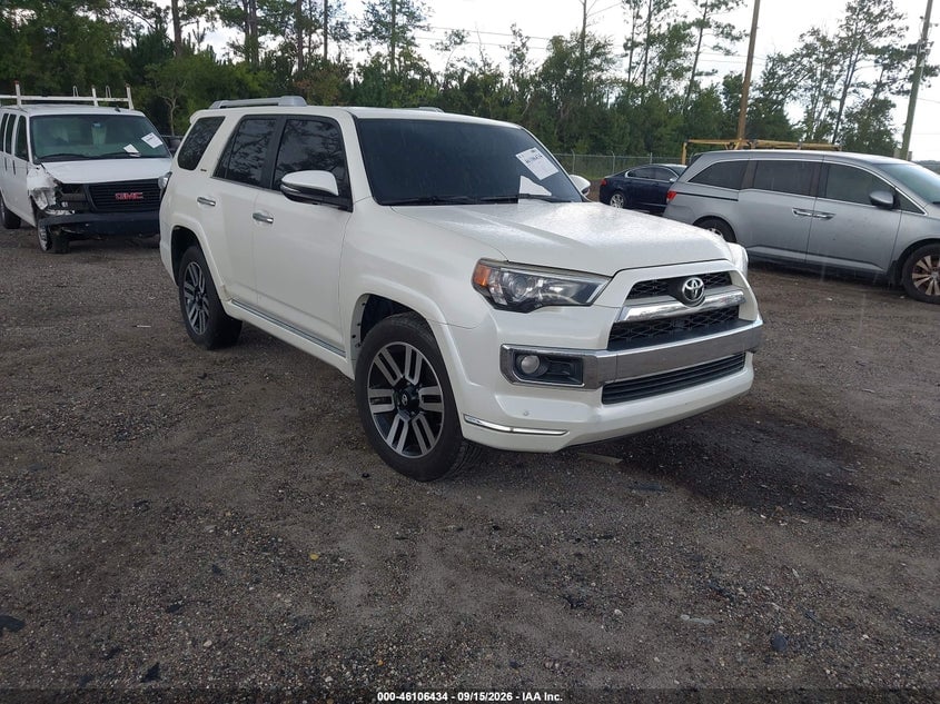 2016 TOYOTA 4RUNNER LIMITED | JTEZU5JR3G5118672 | UPCARS