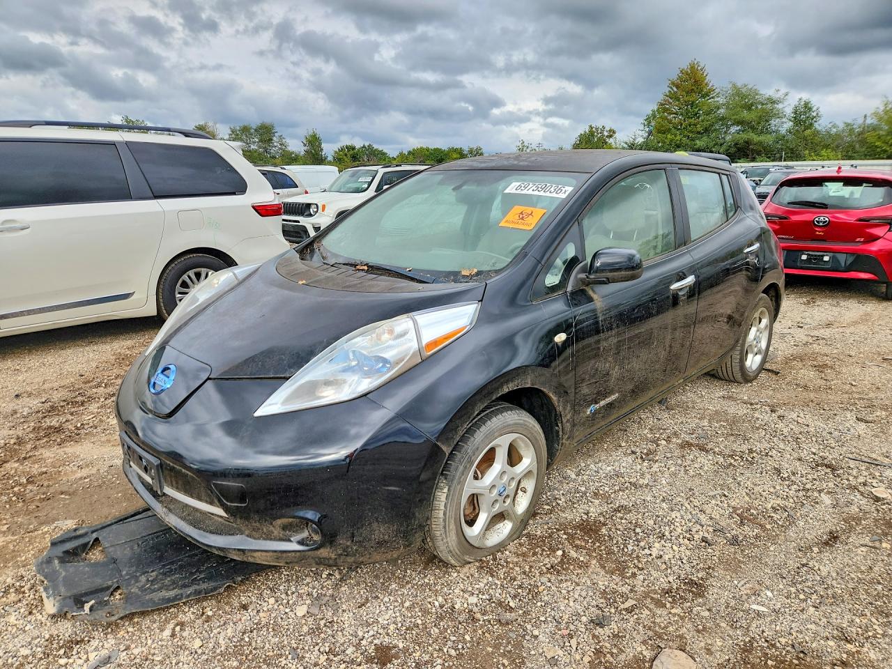 2012 NISSAN LEAF SV | JN1AZ0CP7CT021243 | UPCARS