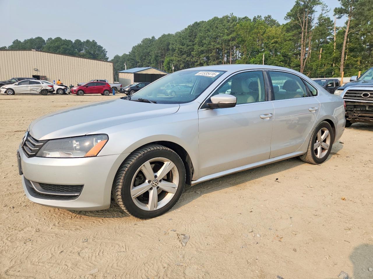 2013 VOLKSWAGEN PASSAT SE | 1VWBP7A31DC134443 | UPCARS