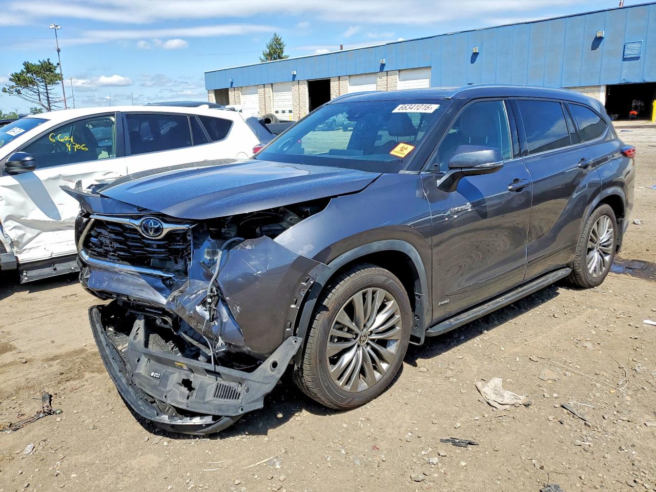 2021 TOYOTA HIGHLANDER HYBRID PLATINUM | 5TDEBRCH0MS049059 | UPCARS