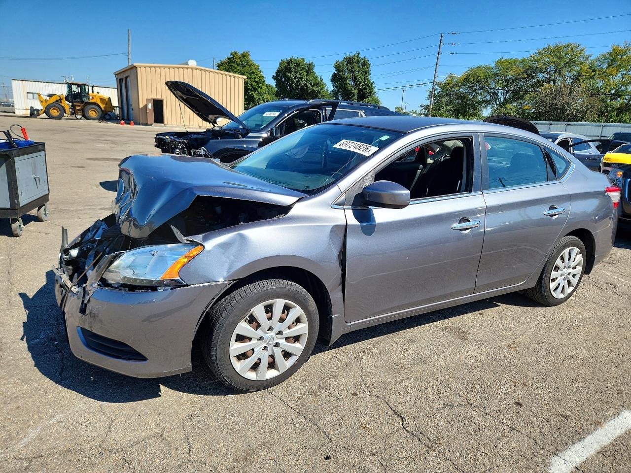 2015 NISSAN SENTRA S | 3N1AB7AP4FY291235 | UPCARS