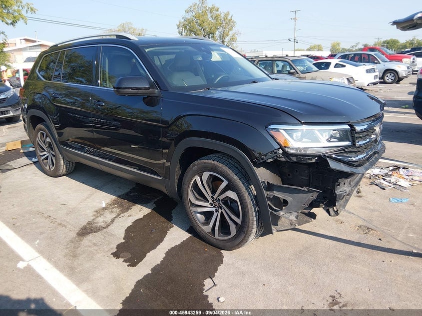 2021 VOLKSWAGEN ATLAS 3.6L V6 SEL PREMIUM | 1V2TR2CA8MC557311 | UPCARS