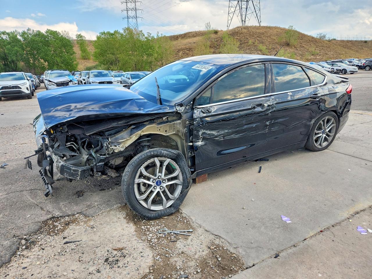 2017 FORD FUSION SE | 3FA6P0T97HR206854 | UPCARS