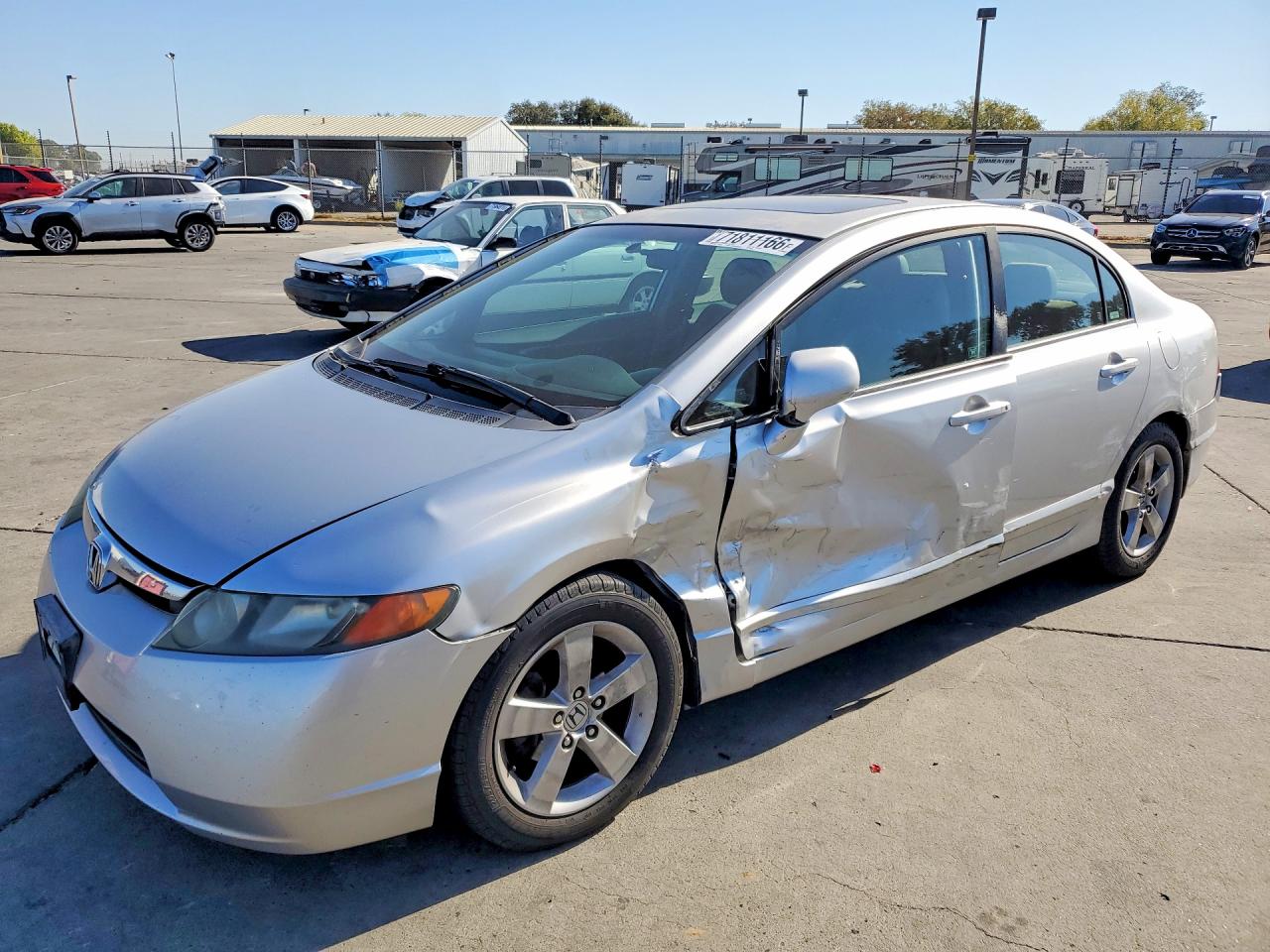 2007 HONDA CIVIC EX | JHMFA16837S008469 | UPCARS