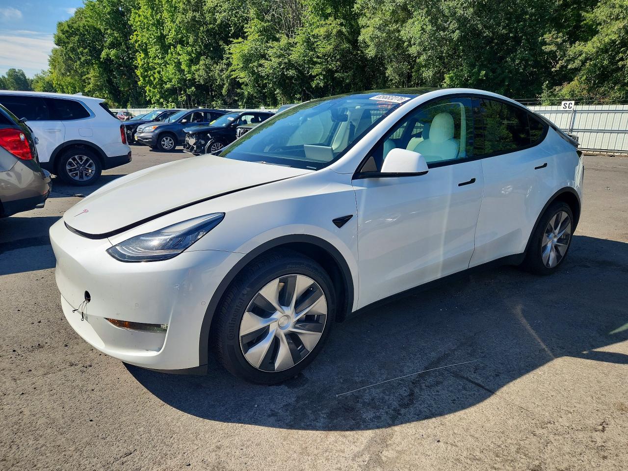 2022 TESLA MODEL Y | 7SAYGDEE9NF310945 | UPCARS