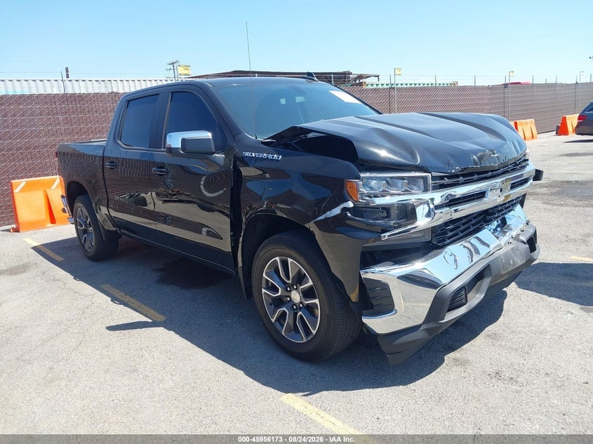 2022 CHEVROLET SILVERADO 1500 LTD 2WD  SHORT BED LT | 3GCPWCED0NG134455 | UPCARS