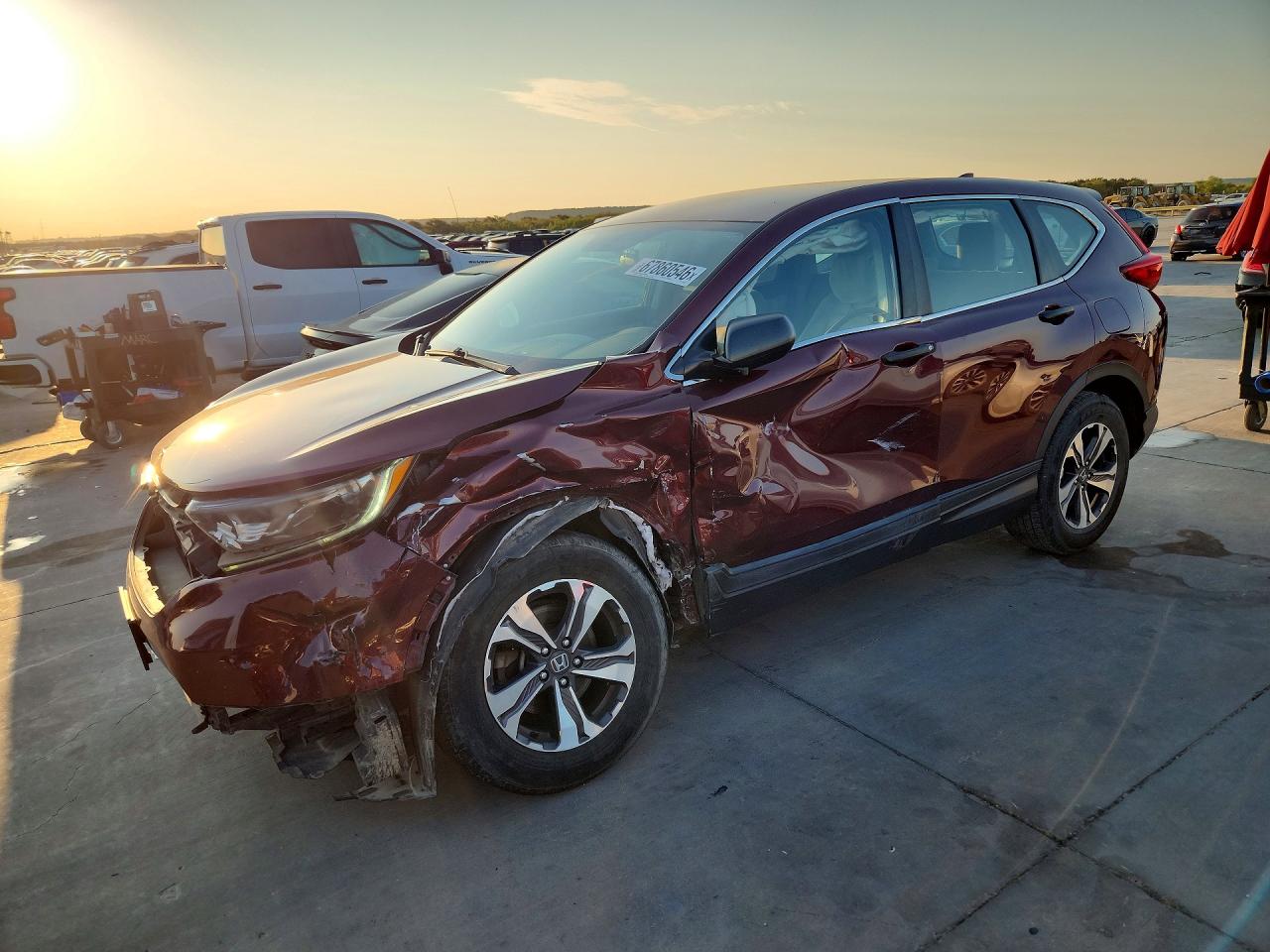 2017 HONDA CRV LX | 2HKRW6H39HH220789 | UPCARS