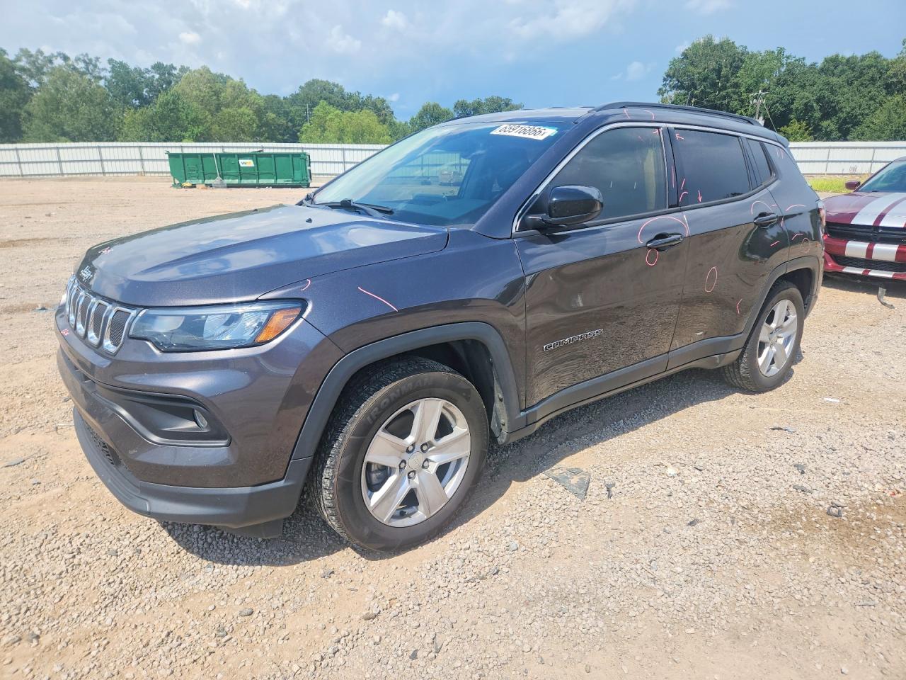 2022 JEEP COMPASS LATITUDE | 3C4NJCBB1NT235049 | UPCARS