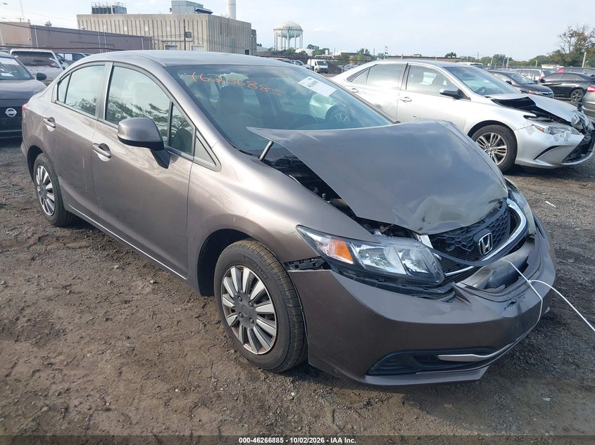 2013 HONDA CIVIC LX | 19XFB2F58DE255396 | UPCARS
