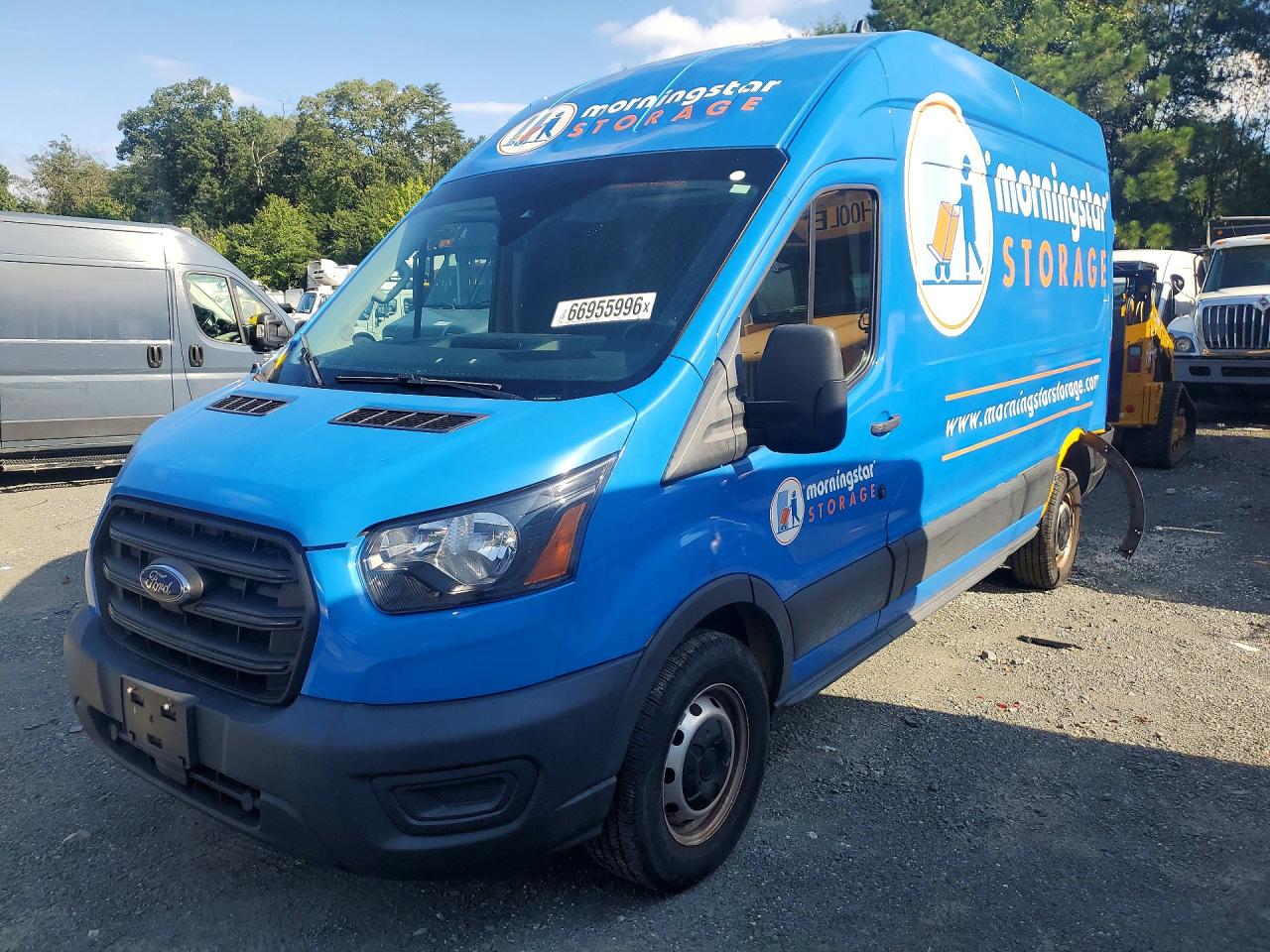 2020 FORD TRANSIT DELIVERY VAN | 1FTBR1X84LKA98295 | UPCARS