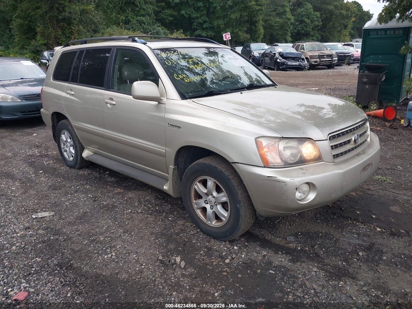 2003 TOYOTA HIGHLANDER LIMITED | JTEHF21AX30123356 | UPCARS