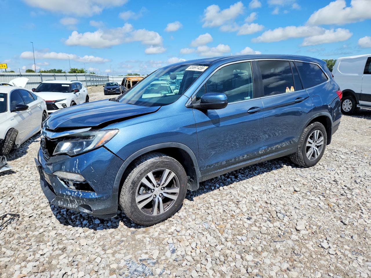 2017 HONDA PILOT EXL | 5FNYF5H51HB048215 | UPCARS