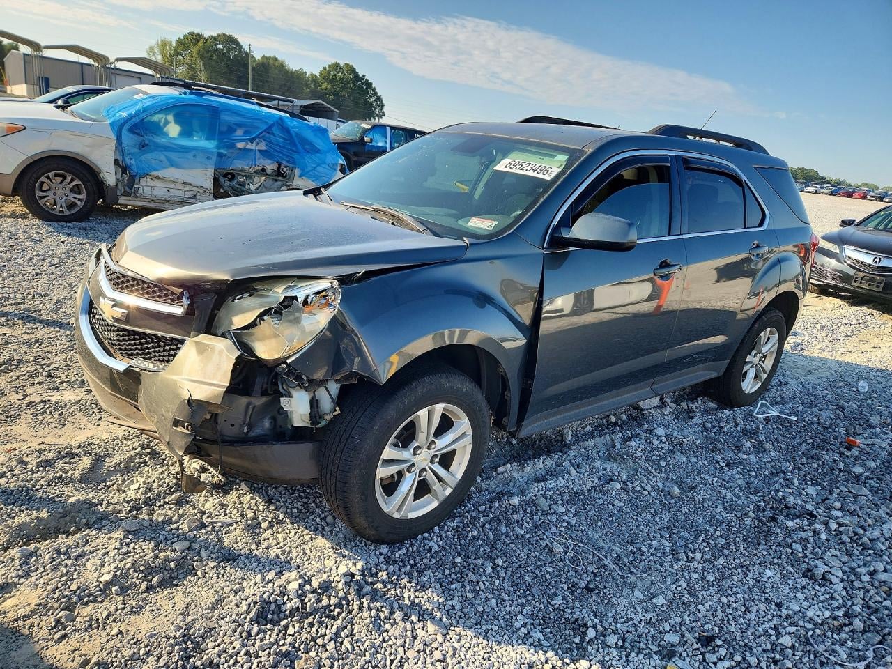 2013 CHEVROLET EQUINOX LT | 2GNALPEK4D6139647 | UPCARS
