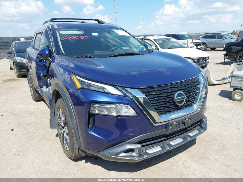 2021 NISSAN ROGUE SV FWD | 5N1AT3BA6MC721958 | UPCARS
