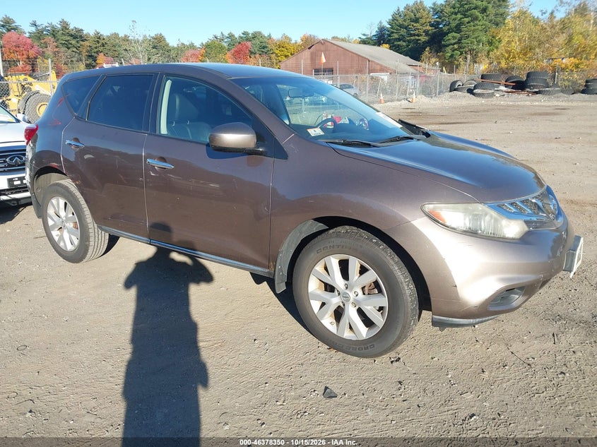 2011 NISSAN MURANO S | JN8AZ1MW5BW174049 | UPCARS