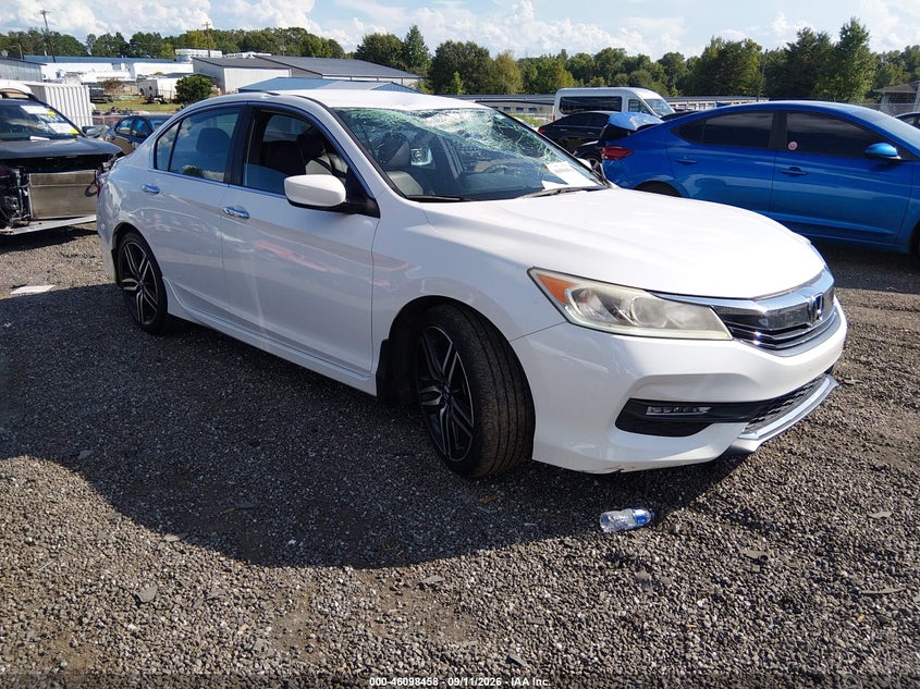 2017 HONDA ACCORD SPORT SE | 1HGCR2F10HA088506 | UPCARS