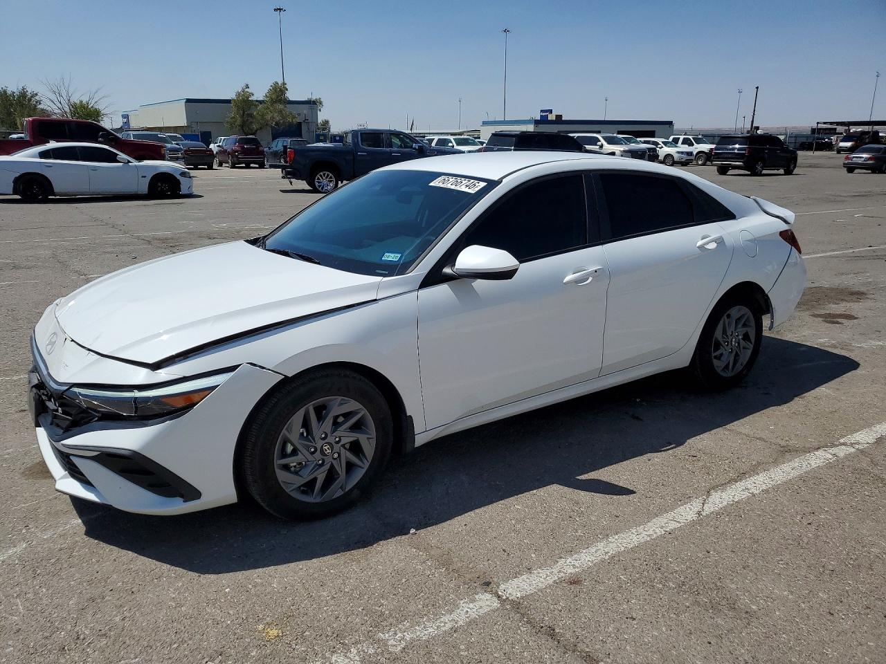 2024 HYUNDAI ELANTRA BLUE | KMHLM4DJ0RU114724 | UPCARS
