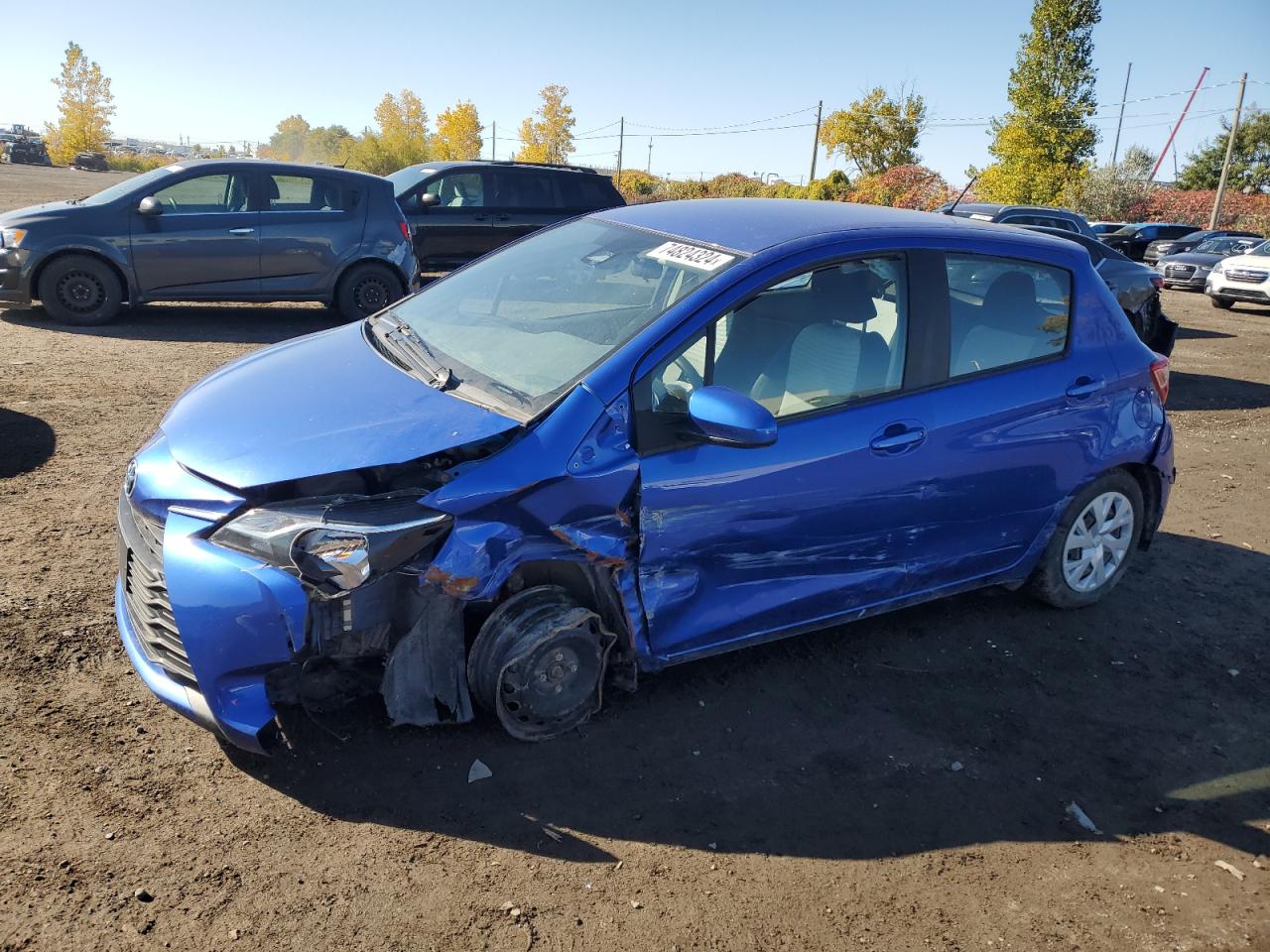 2019 TOYOTA YARIS L | VNKKTUD33KA103011 | UPCARS