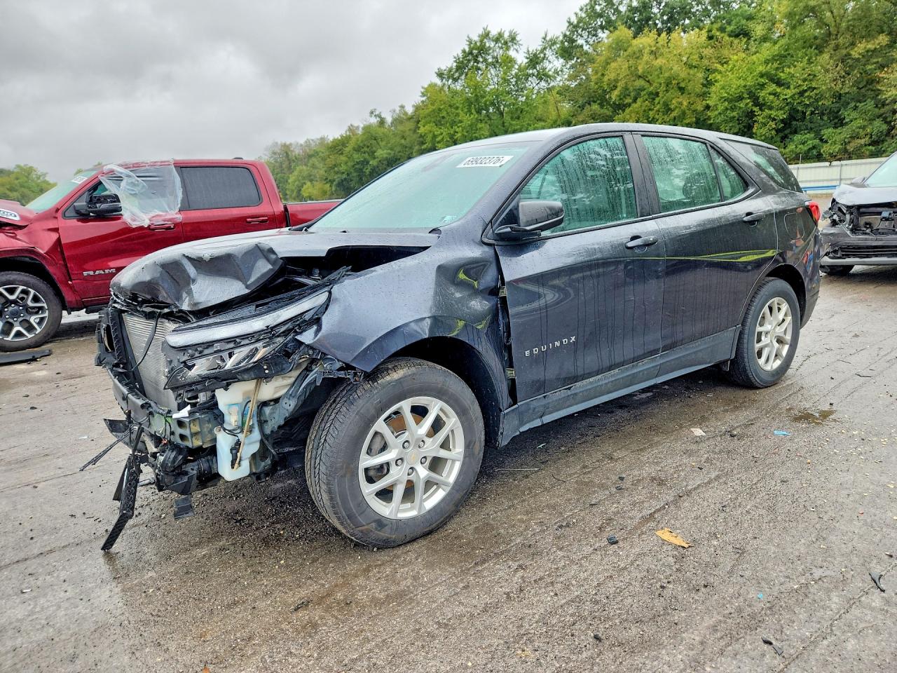 2022 CHEVROLET EQUINOX LS | 3GNAXSEV7NS207685 | UPCARS
