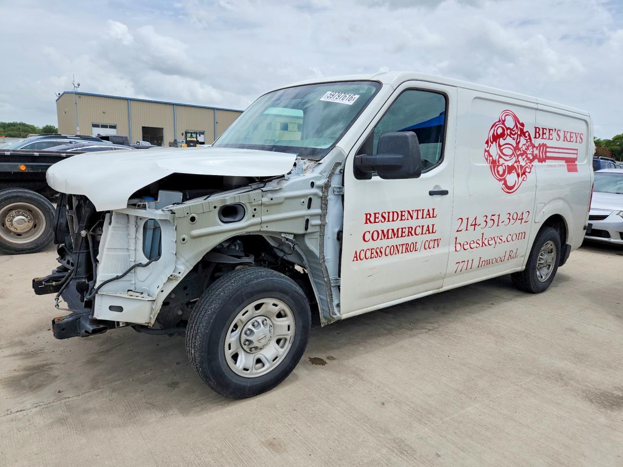 2021 NISSAN NV 2500 HD SV | 1N6BF0KY1MN808762 | UPCARS