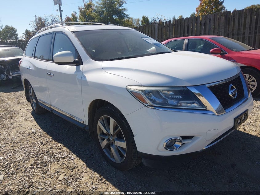 2013 NISSAN PATHFINDER PLATINUM | 5N1AR2MM8DC643277 | UPCARS
