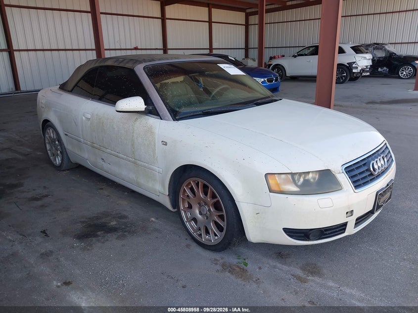2005 AUDI A4 1.8T | WAUBC48H75K020319 | UPCARS