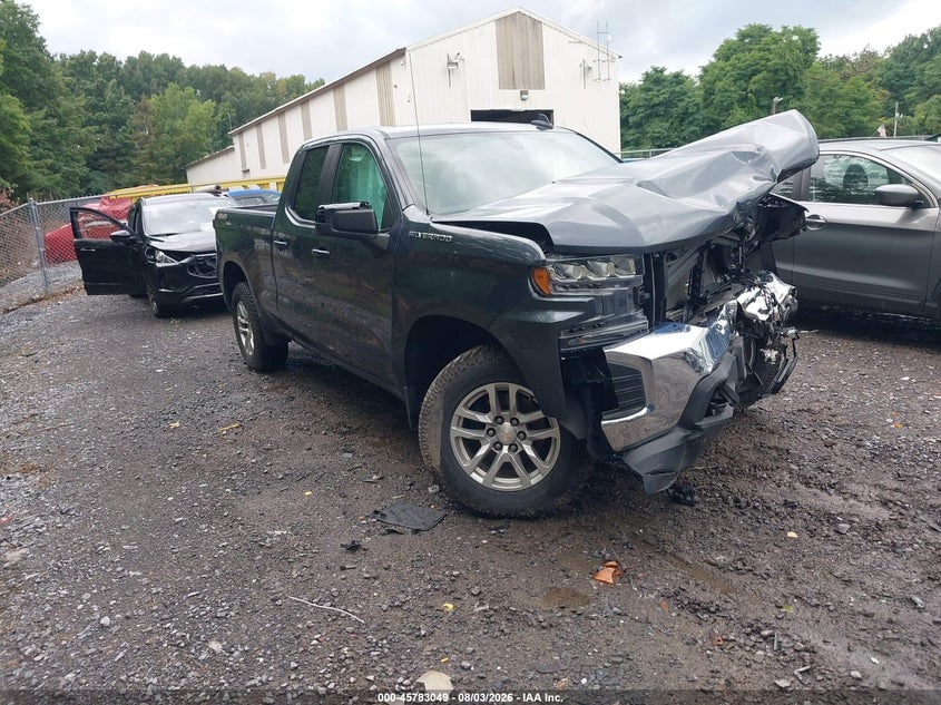 2021 CHEVROLET SILVERADO 1500 4WD  STANDARD BED LT WITH 2FL | 1GCRYJEK6MZ385615 | UPCARS