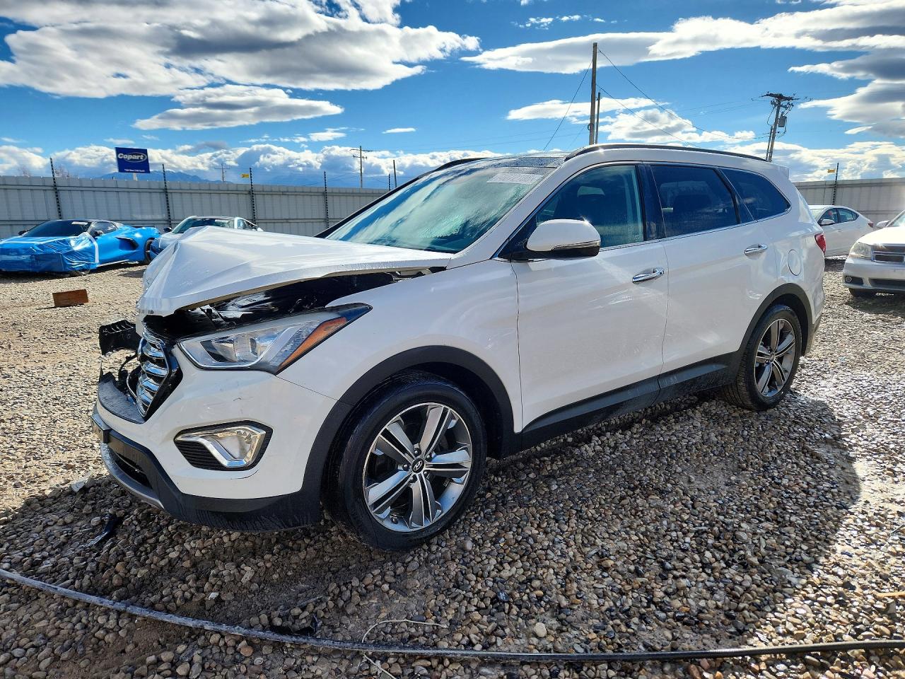 2016 HYUNDAI SANTA FE LIMITED | KM8SRDHF8GU144974 | UPCARS