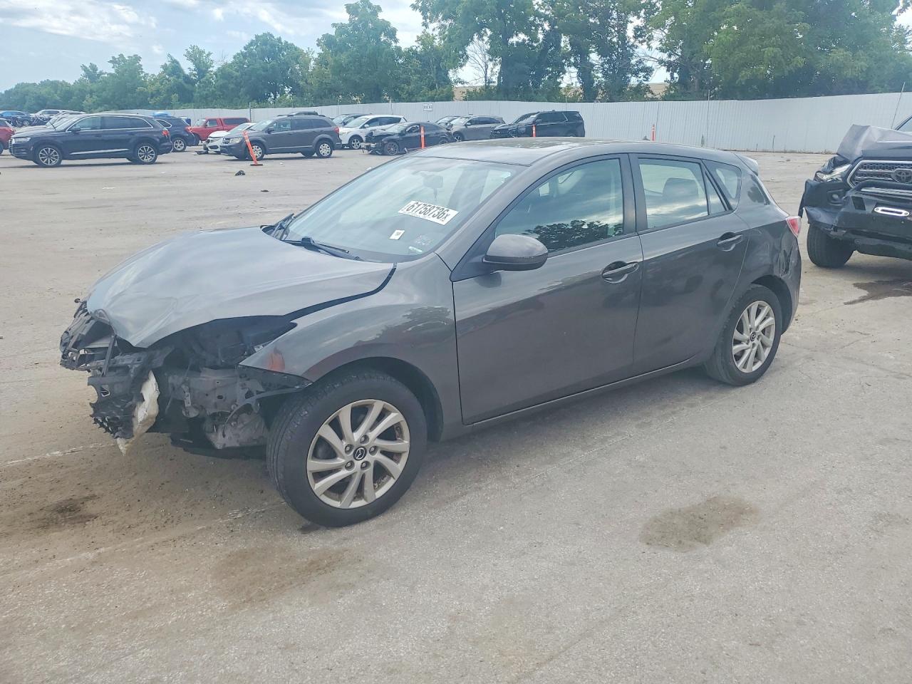 2013 MAZDA 3 I | JM1BL1L73D1738891 | UPCARS