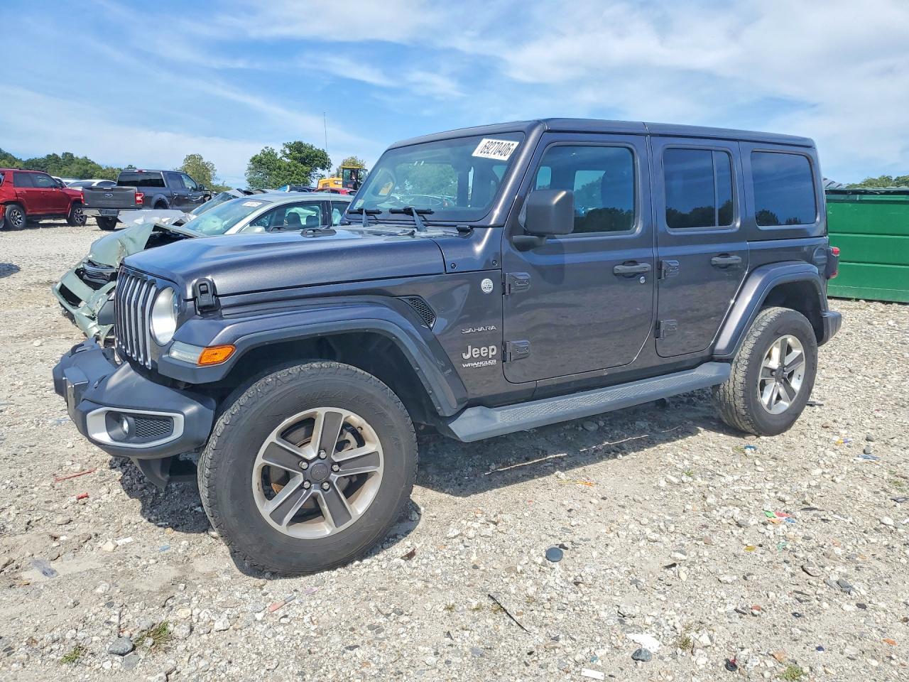 2019 JEEP WRANGLER SAHARA | 1C4HJXEG6KW671266 | UPCARS