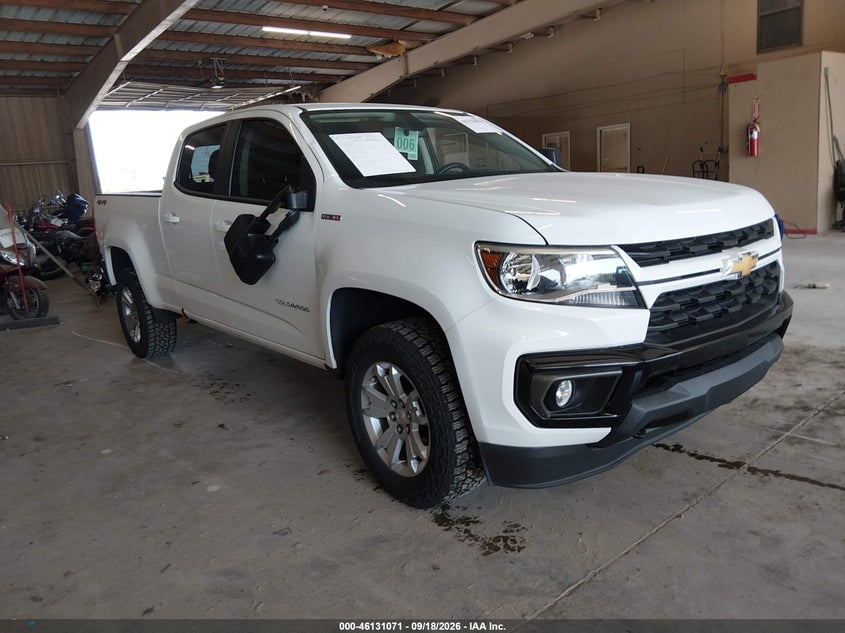 2022 CHEVROLET COLORADO 4WD  LONG BOX LT | 1GCPTCE12N1200419 | UPCARS