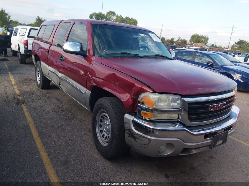 2007 GMC SIERRA 1500 CLASSIC SLE2 | 1GTEK19Z07Z144189 | UPCARS