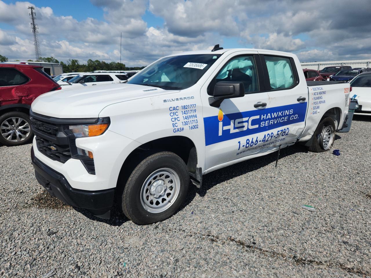 2025 CHEVROLET SILVERADO C1500 | 3GCPAAEK9SG244580 | UPCARS