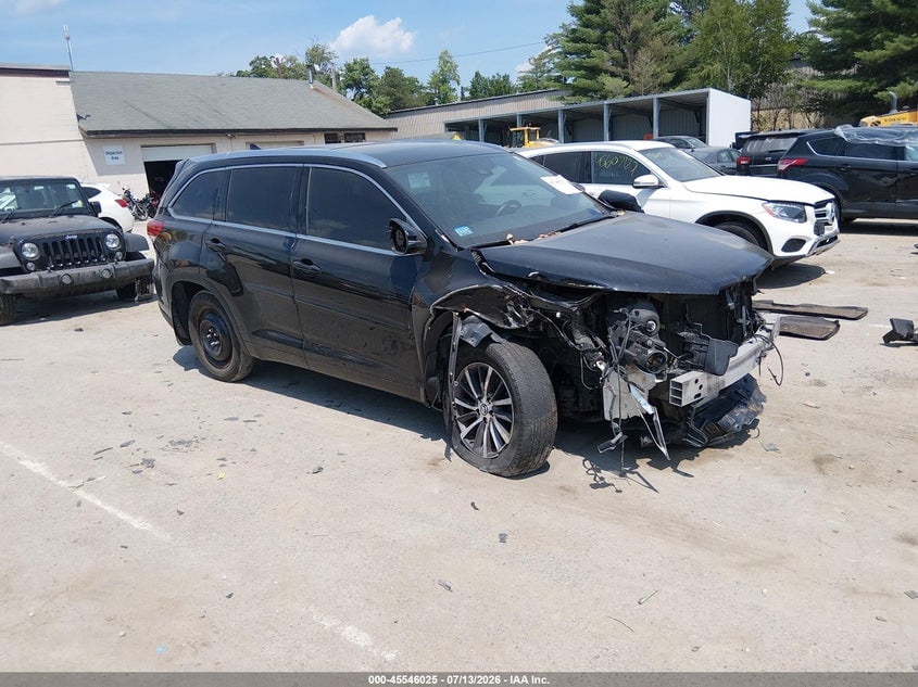 2017 TOYOTA HIGHLANDER XLE | 5TDJZRFHXHS367878 | UPCARS