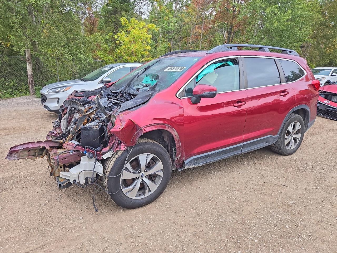 2019 SUBARU ASCENT PREMIUM | 4S4WMAGD1K3454655 | UPCARS