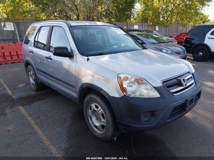 2006 HONDA CR-V LX | SHSRD78546U405415 | UPCARS