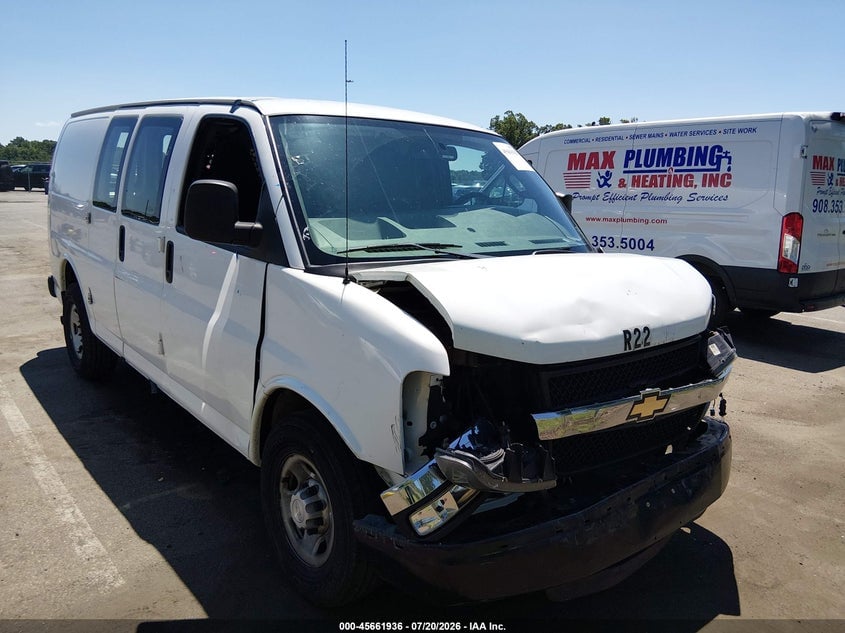 2018 CHEVROLET EXPRESS 2500 WORK VAN | 1GCWGAFG1J1910400 | UPCARS