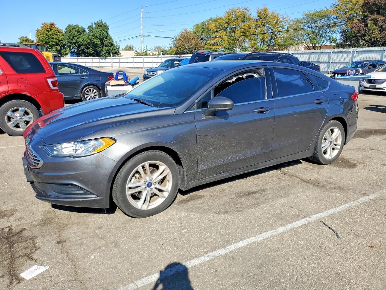 2018 FORD FUSION SE | 3FA6P0H77JR196176 | UPCARS