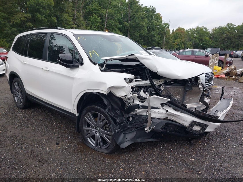 2022 HONDA PILOT AWD SPORT | 5FNYF6H35NB102969 | UPCARS