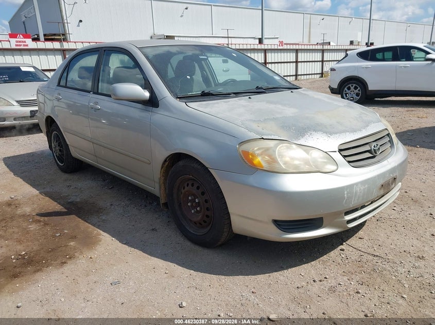 2004 TOYOTA COROLLA LE | 1NXBR32E54Z285703 | UPCARS