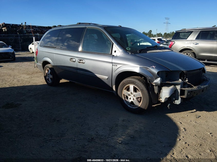 2007 DODGE GRAND CARAVAN SXT | 2D4GP44L97R150181 | UPCARS