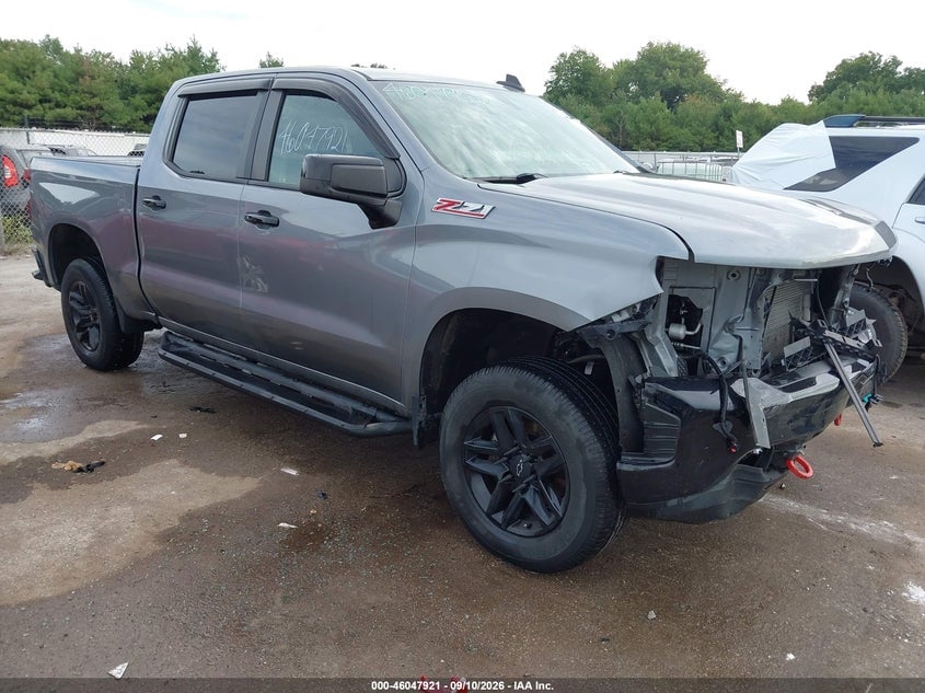 2021 CHEVROLET SILVERADO 1500 4WD  SHORT BED LT TRAIL BOSS | 1GCPYFED8MZ170145 | UPCARS