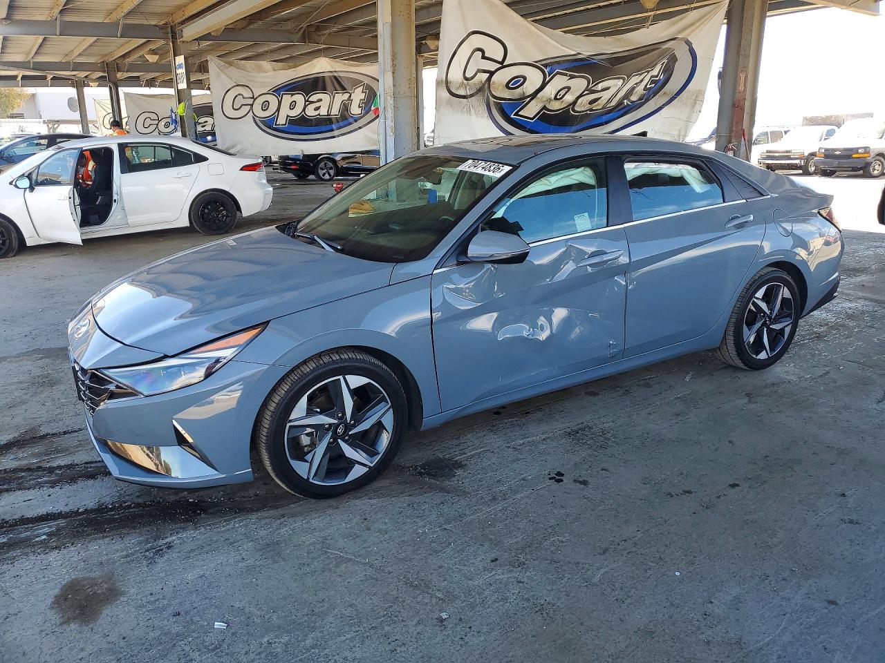 2021 HYUNDAI ELANTRA LIMITED | KMHLN4AJ5MU008490 | UPCARS