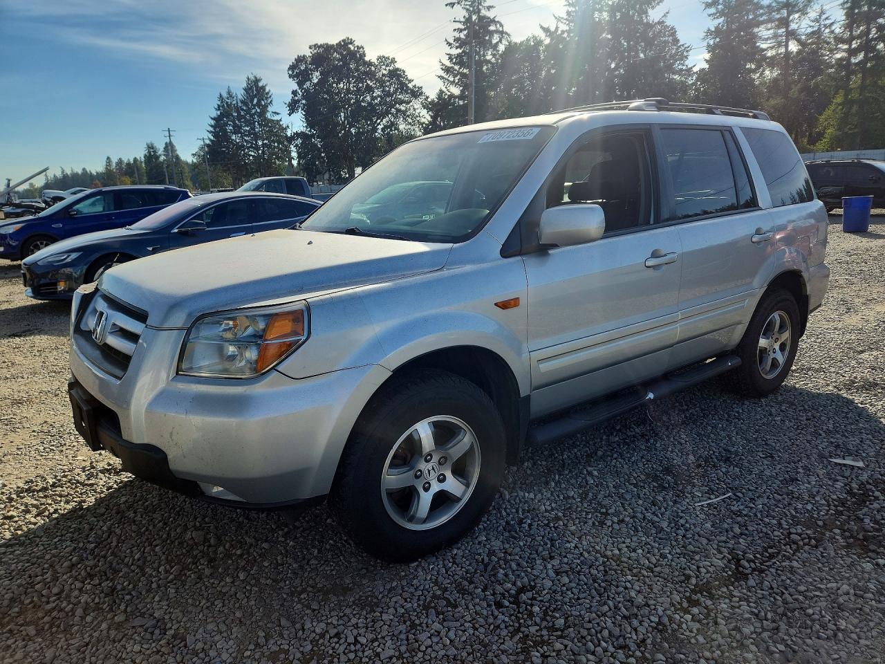 2007 HONDA PILOT EXL | 2HKYF18737H514897 | UPCARS
