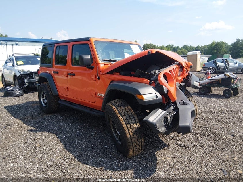 2018 JEEP WRANGLER UNLIMITED SPORT 4X4 | 1C4HJXDG8JW252576 | UPCARS