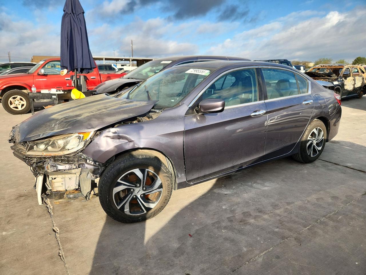 2017 HONDA ACCORD LX | 1HGCR2F34HA093497 | UPCARS