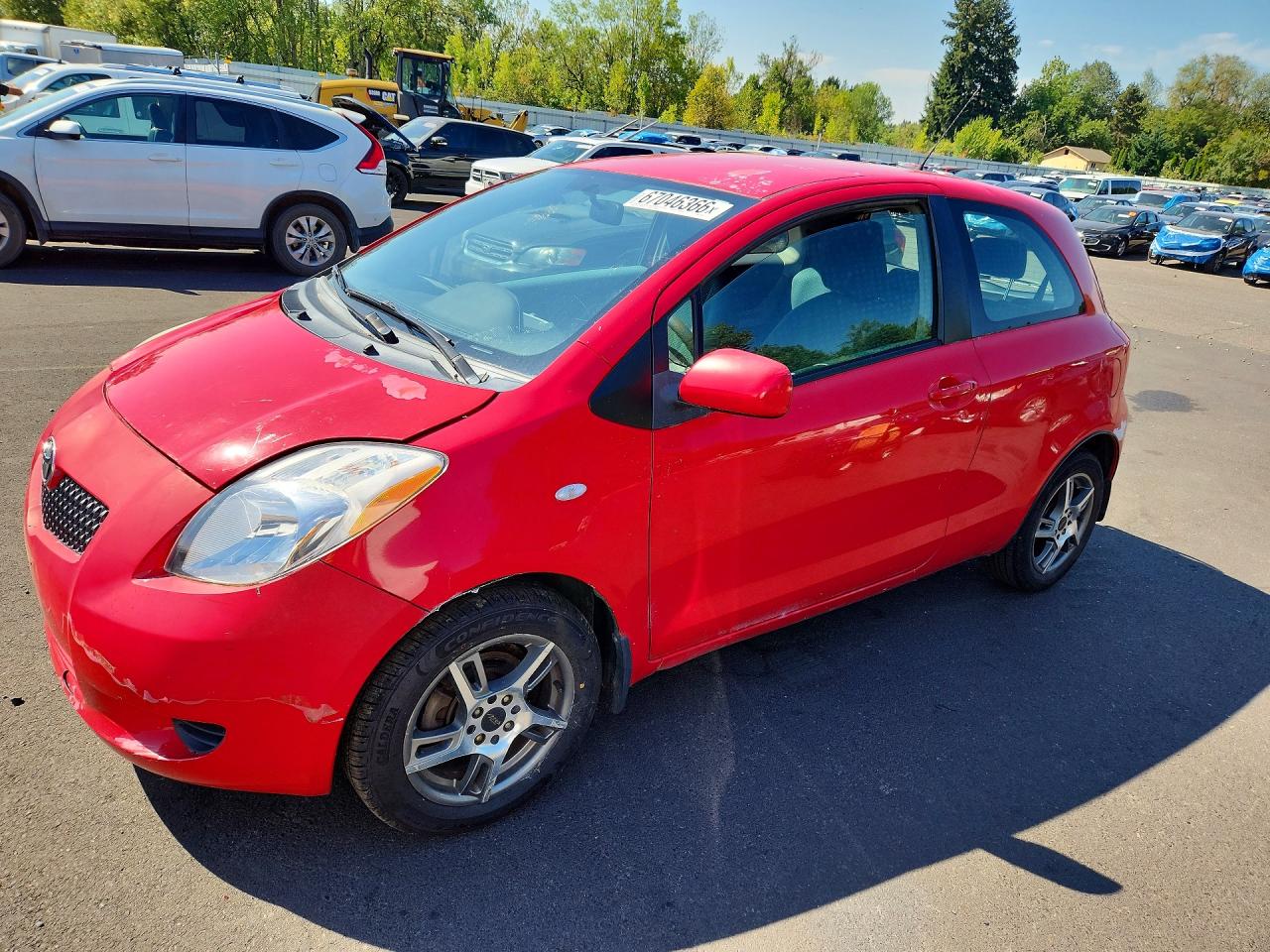 2007 TOYOTA YARIS BASE | JTDJT903075040585 | UPCARS