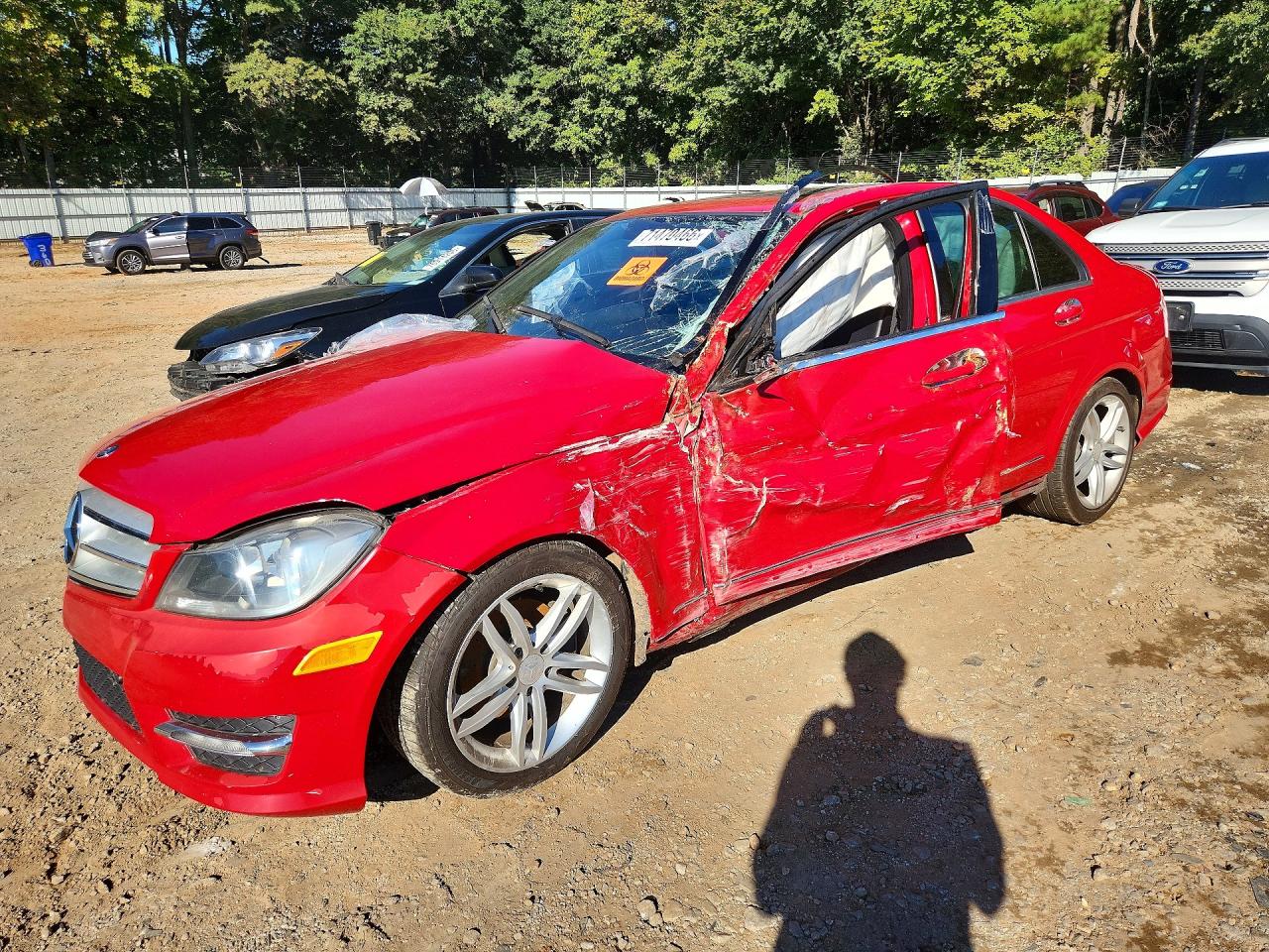 2013 MERCEDES-BENZ C-CLASS 250 | WDDGF4HB3DR262886 | UPCARS