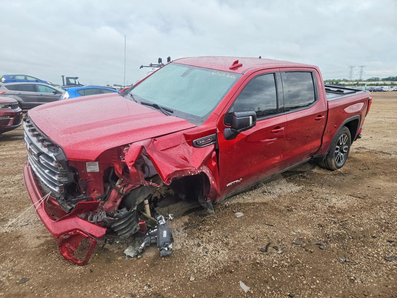 2021 GMC SIERRA K1500 AT4 | 3GTP9EED5MG256763 | UPCARS