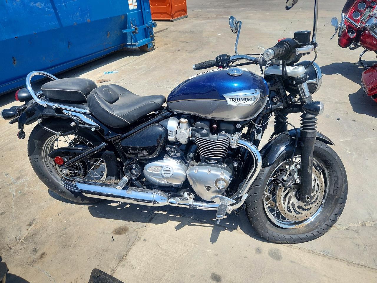 2025 TRIUMPH MOTORCYCLE BONNEVILLE SPEEDMASTER | SMTD46HL1STCJ0541 | UPCARS